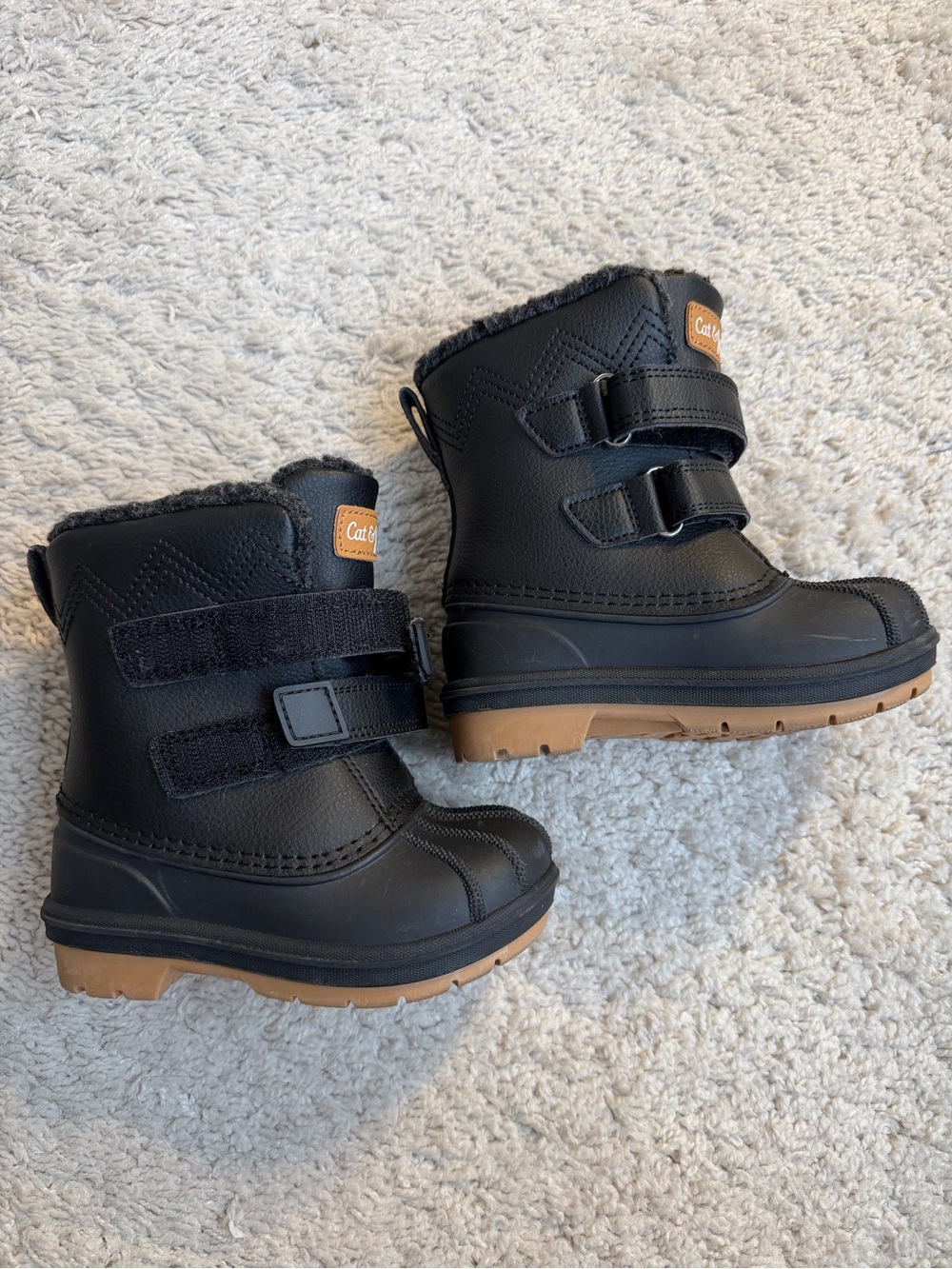 Cat & Jack Toddler Boy’s Winter Boots - Black